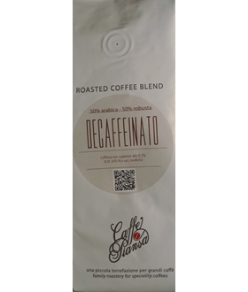 Decaffeinato 50% arabica - 50 % robusta