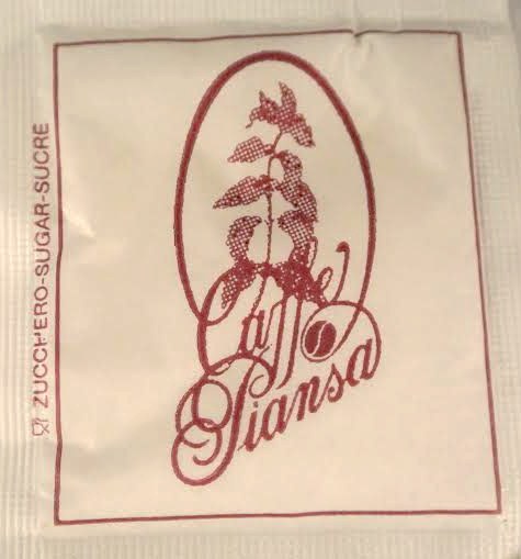Suikerzakjes Caffe Piansa 