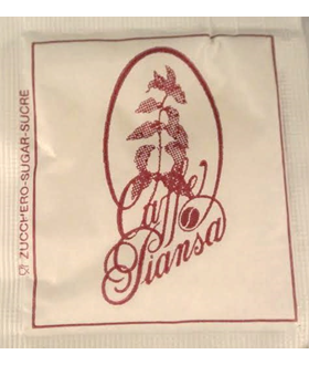 Suikerzakjes Caffe Piansa 